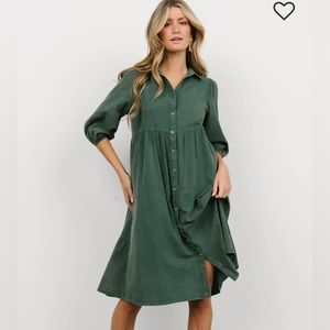 Baltic Born Sari Babydoll Dress with Pockets Woman’s Large Tiered